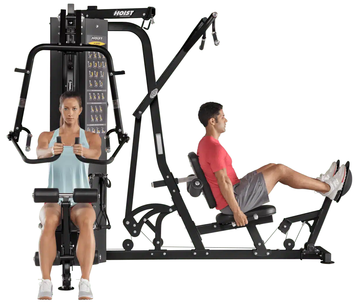 Hoist 2 Stack Multi-Gym Base Uni - Image 3