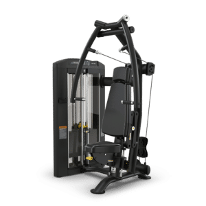 True Fitness Palladium Chest Press Metal Shrouds Standard Stack