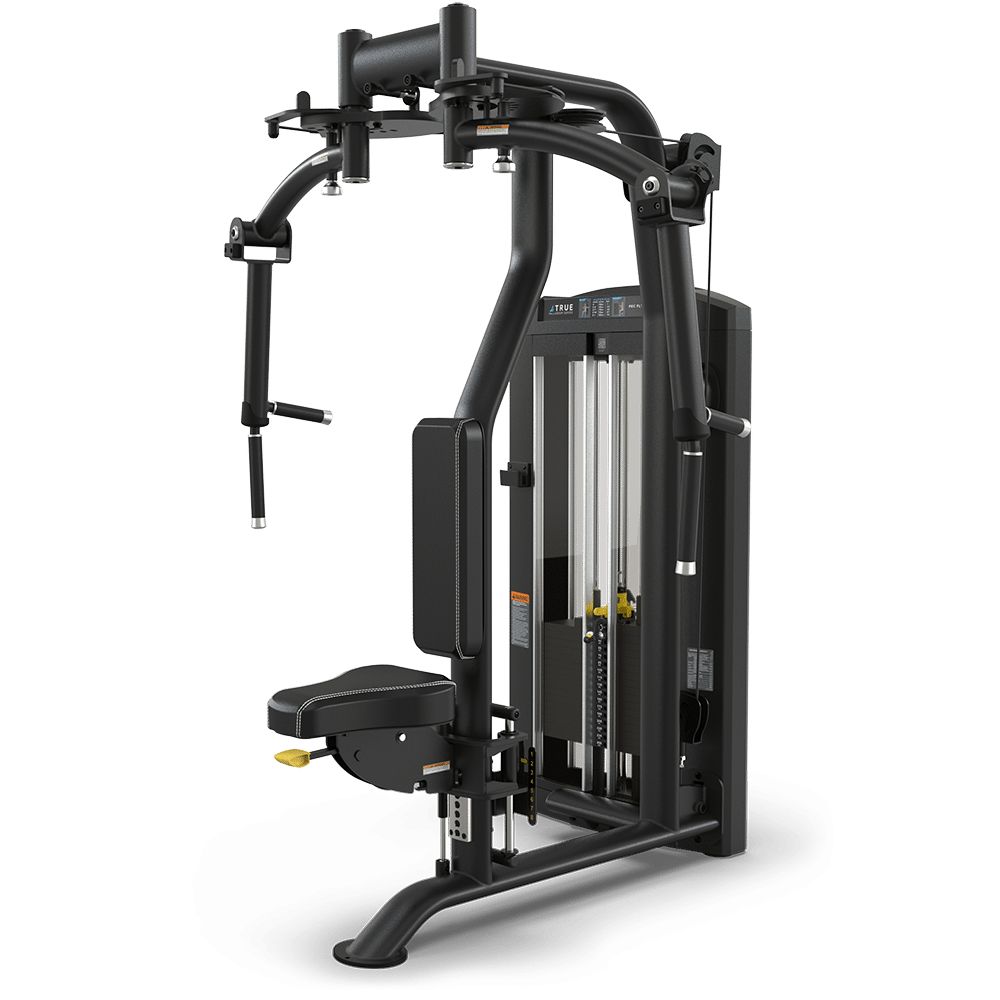 True Fitness Palladium Pec Fly/Rear Delt Metal Shrouds Standard Stack