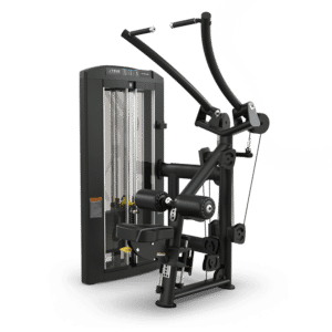 True Fitness Palladium Lat Pulldown Metal Shrouds Standard Stack