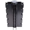 Vertical 4-Tier Dumbbell Rack, Holds 13 Pairs (3-50 lbs). - Image 2