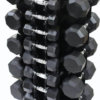 Vertical 4-Tier Dumbbell Rack, Holds 13 Pairs (3-50 lbs). - Image 4