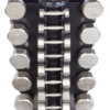 Vertical 4-Tier Dumbbell Rack, Holds 13 Pairs (3-50 lbs). - Image 5