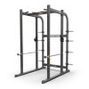 True Fitness Power Rack with plate holders