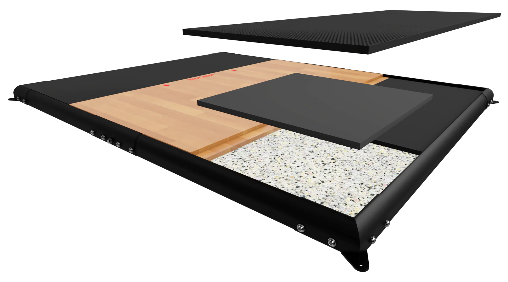 Core Health and Fitness Nautilus 4' Bamboo SVA Platform - Image 2
