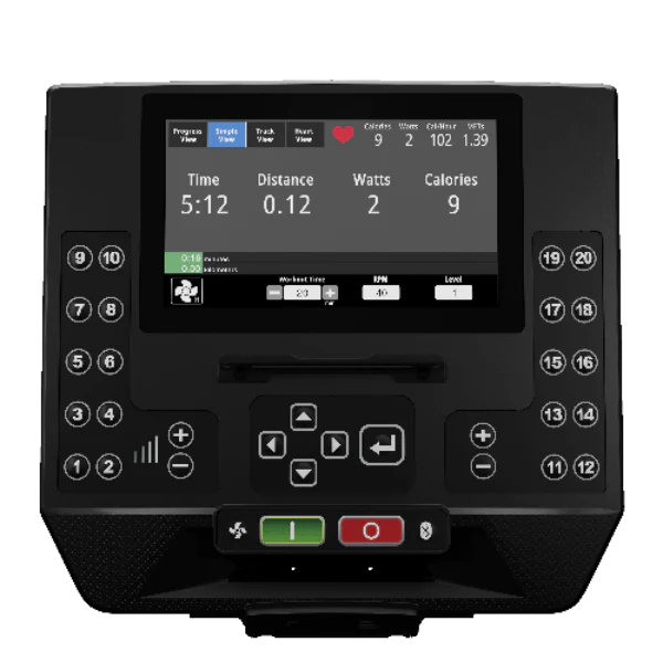 Core Star Trac 6RB Recumbent Bike - Image 7