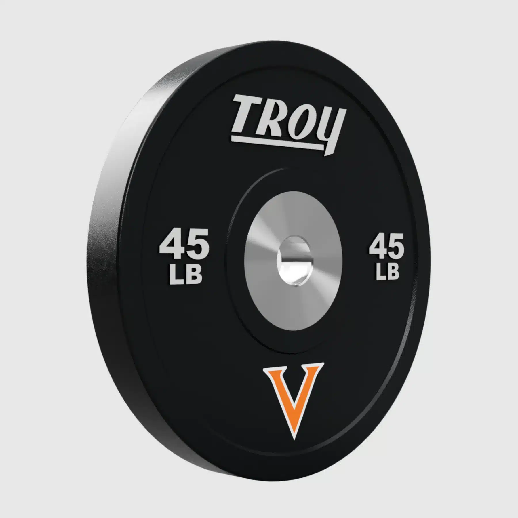 Troy Black Premium Bumper Plate - Logo - Image 4