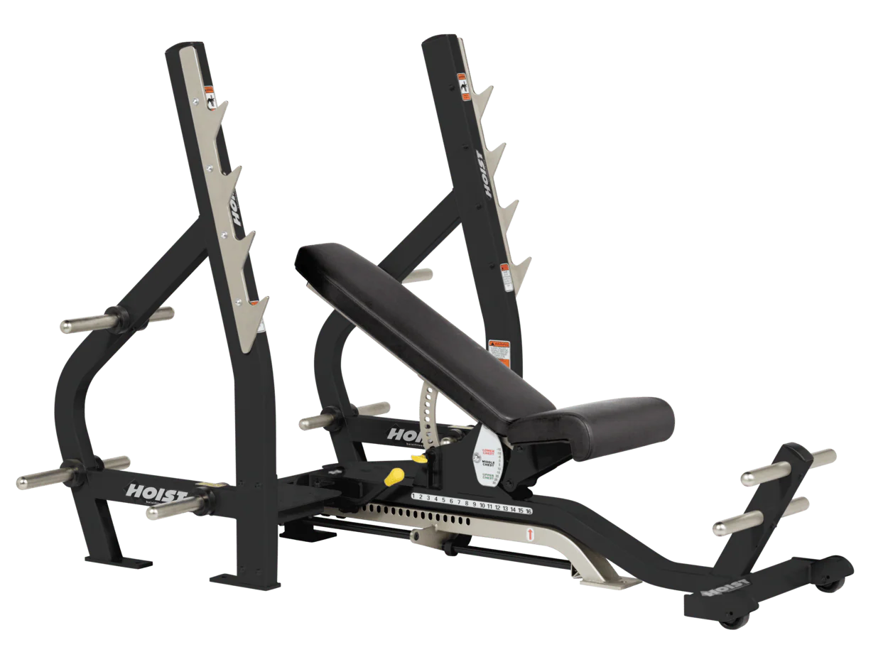 Hoist Fitness Commercial 3-Way Olympic Bench