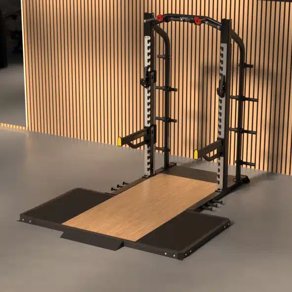 Hoist Fitness 4’ Sound Dampening Wood Platform - Image 3