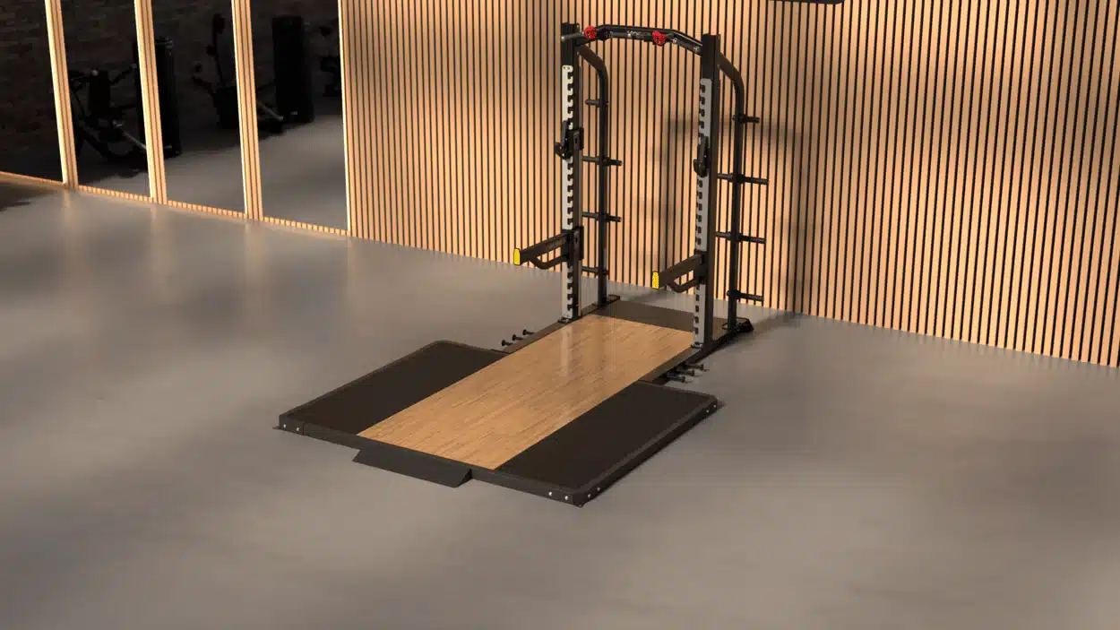 Hoist Fitness 6’ Sound Dampening Wood Platform - Image 3