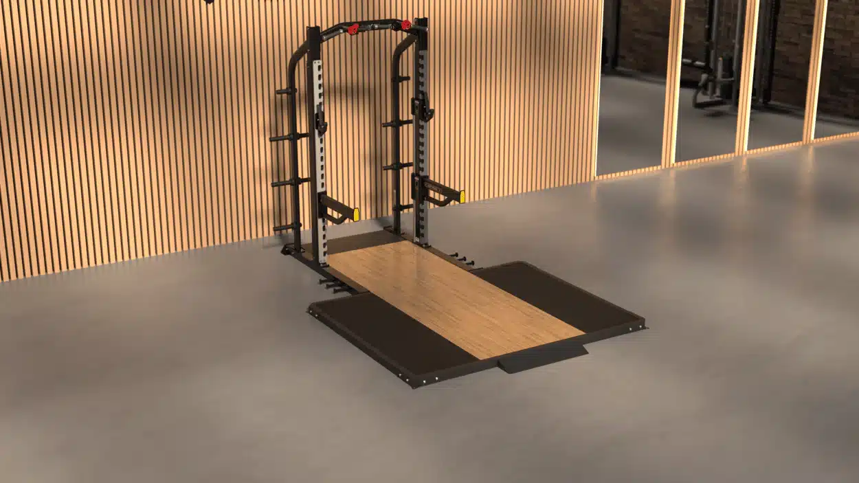 Hoist Fitness 6’ Sound Dampening Wood Platform - Image 5
