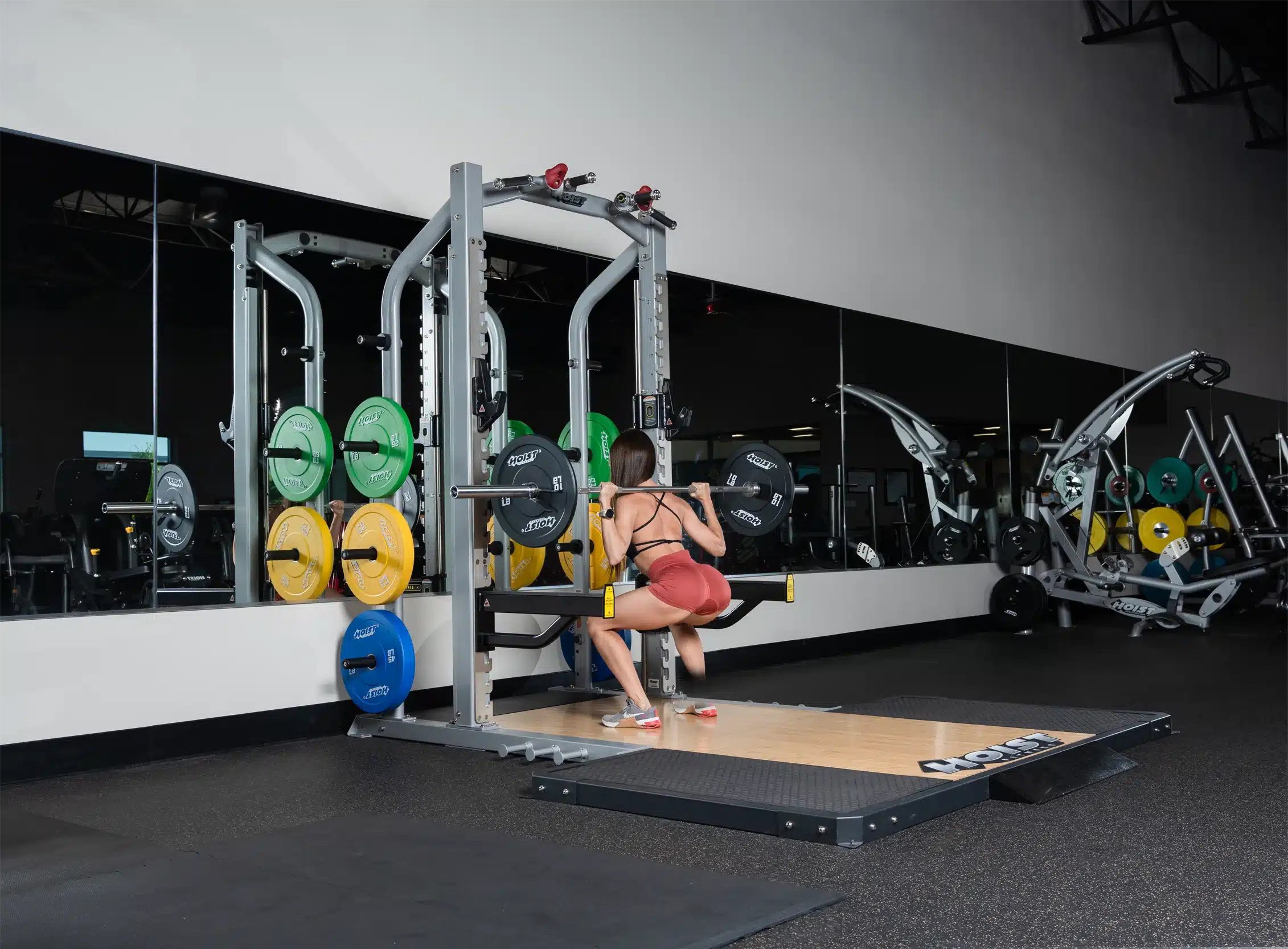 Hoist Fitness Commercial Half Rack - Image 5
