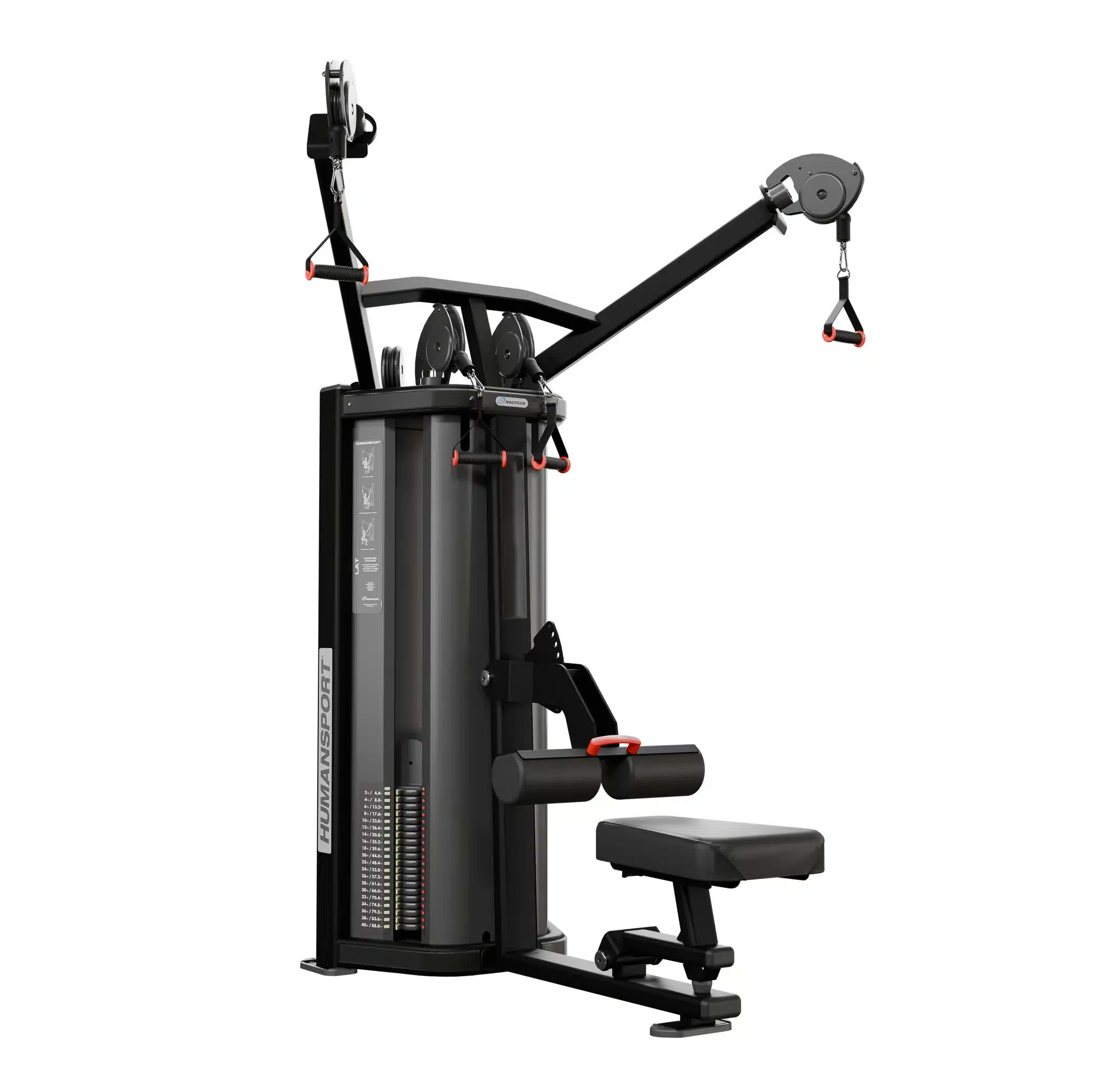 Core Health And Fitness Nautilus HumanSport Lat Pulley