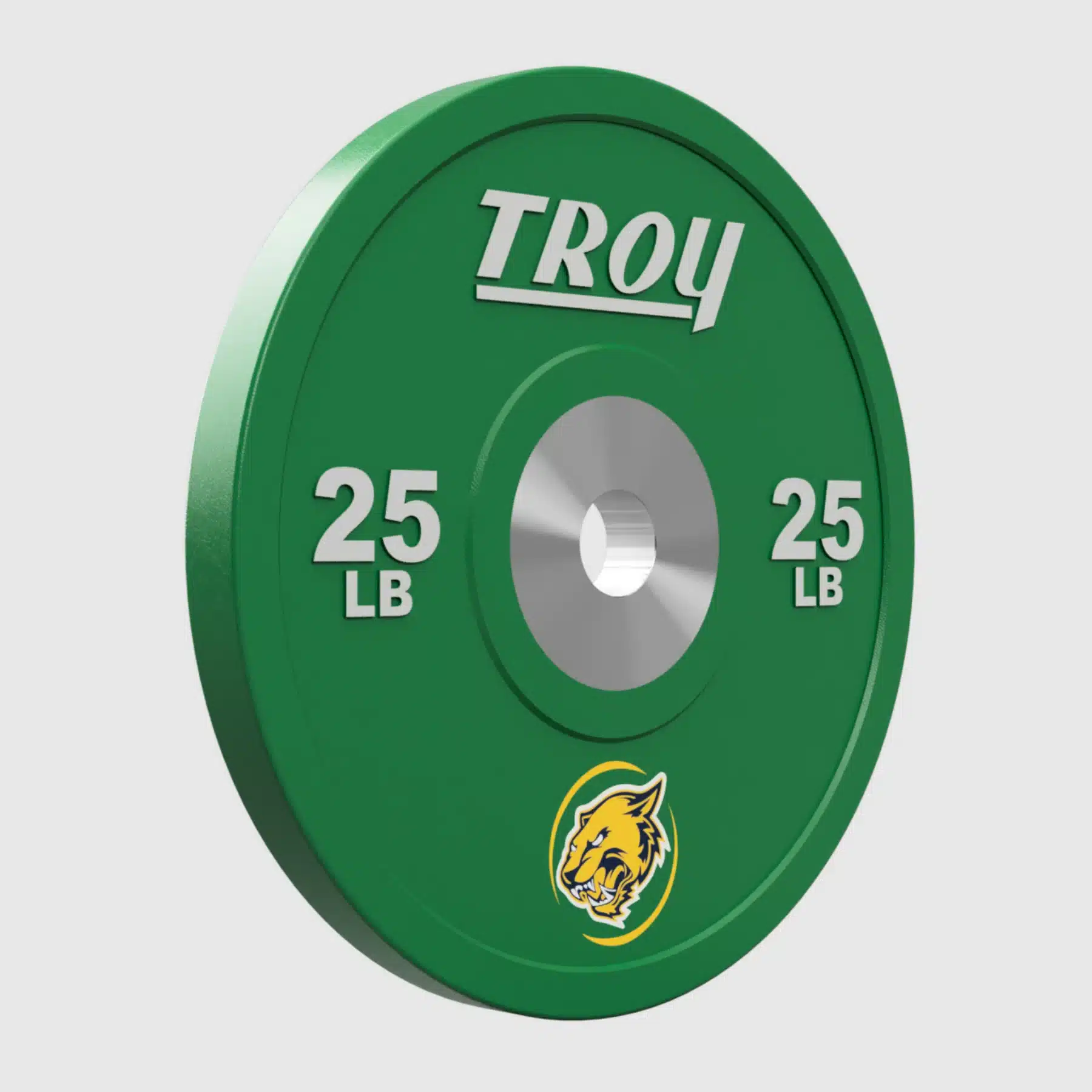 Troy Premium Rubber Bumper Plate - Logo - Image 3