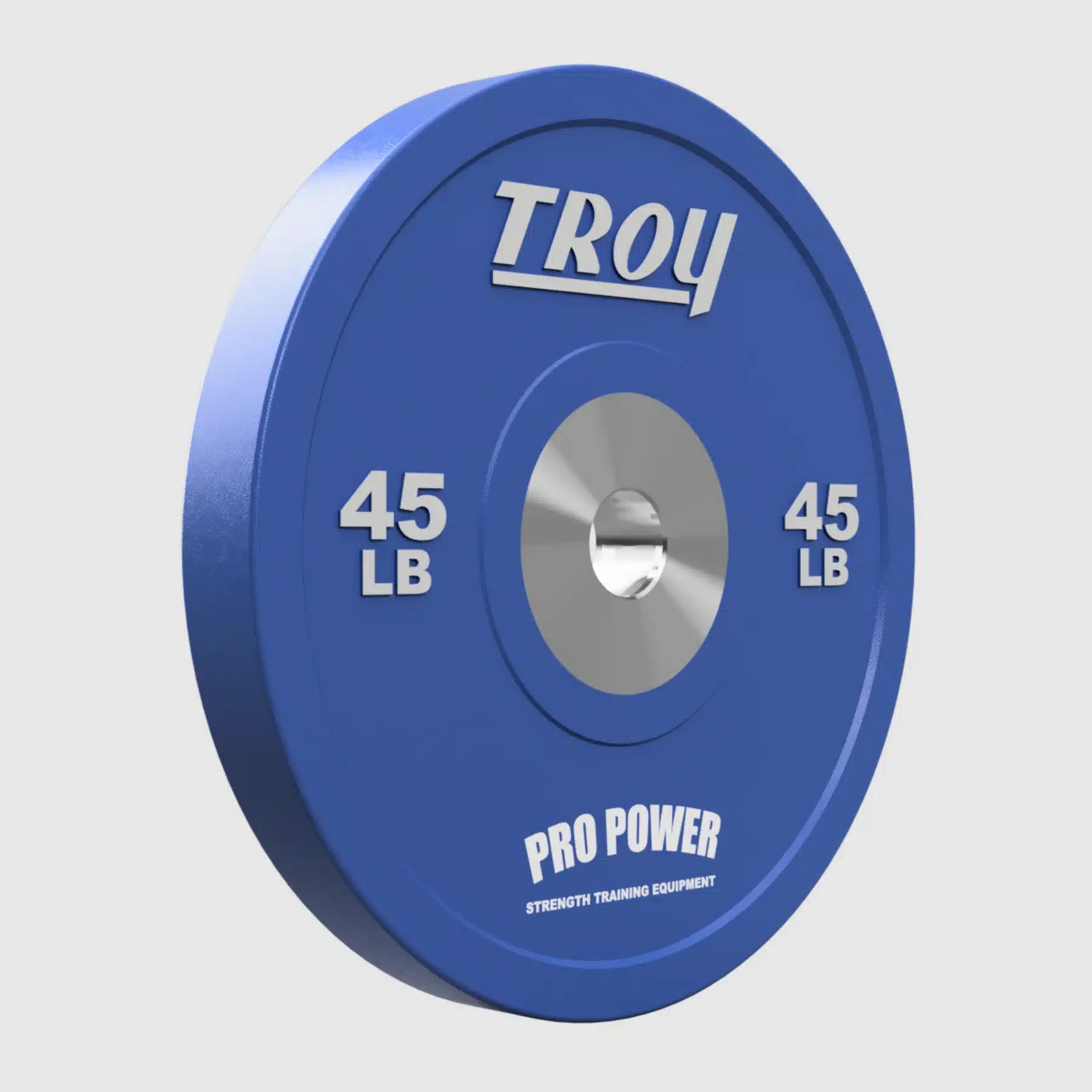 Troy Premium Rubber Bumper Plate - Logo - Image 6