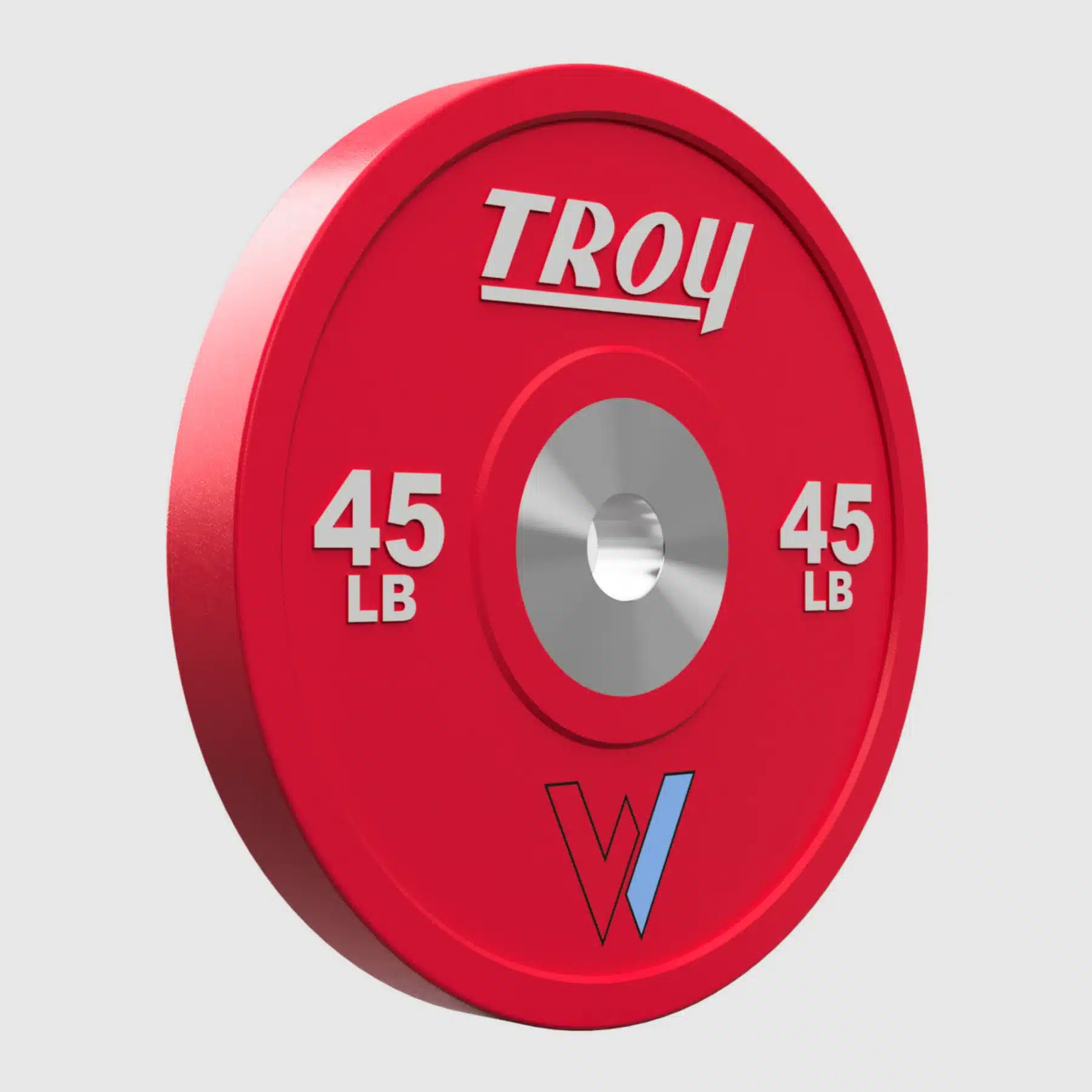Troy Premium Rubber Bumper Plate - Logo - Image 7