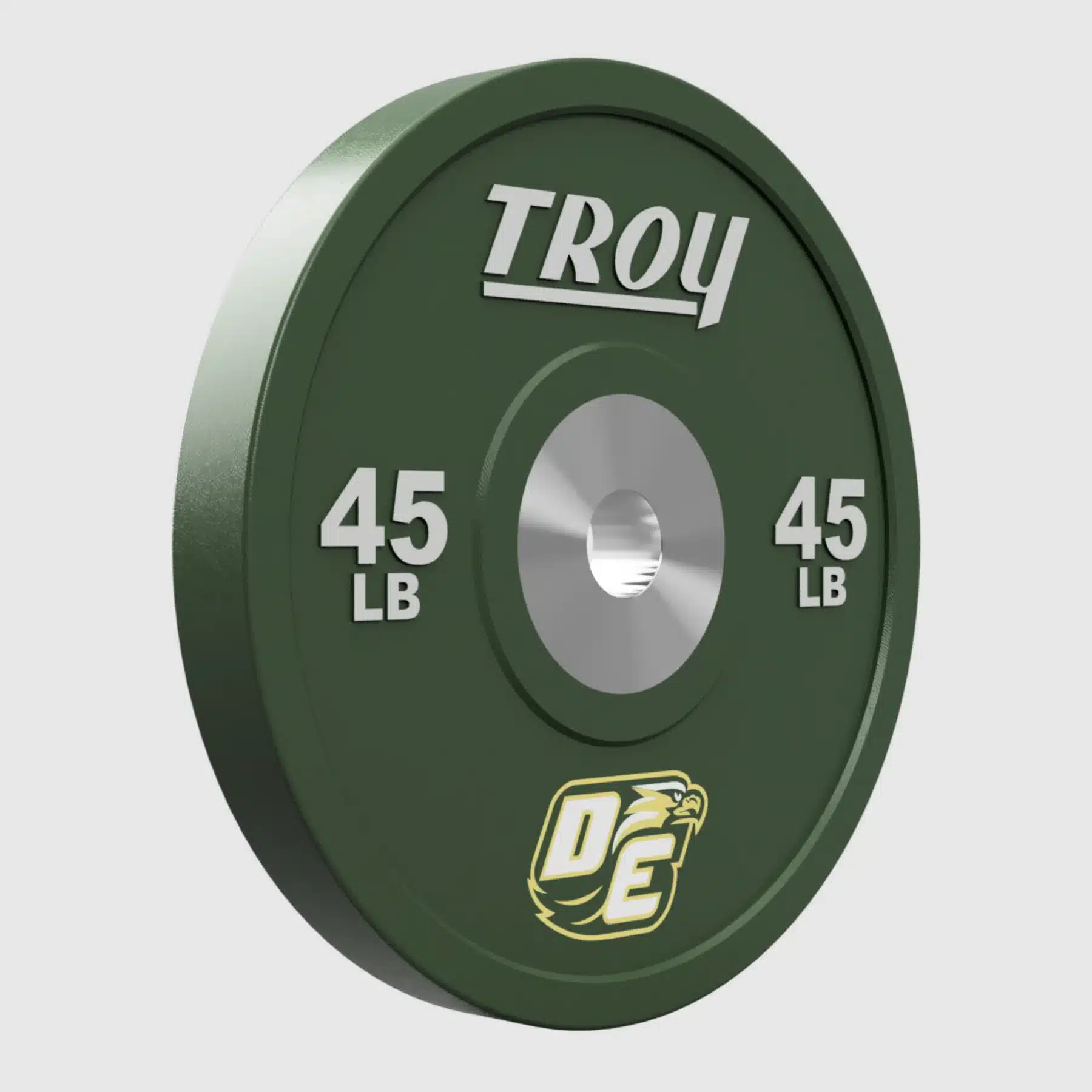 Troy Premium Rubber Bumper Plate - Logo - Image 8