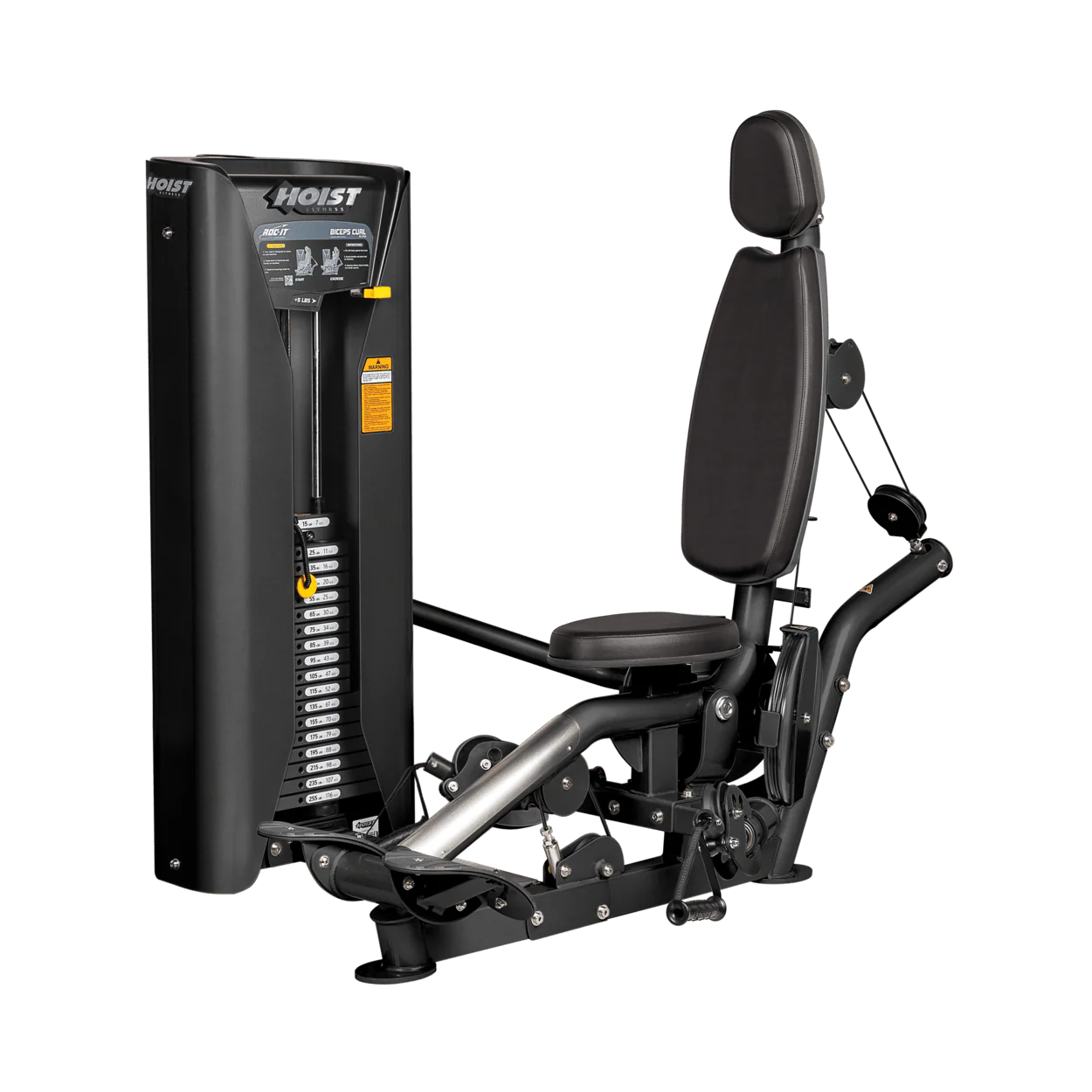 Hoist Roc-It Selectorized Biceps Curl
