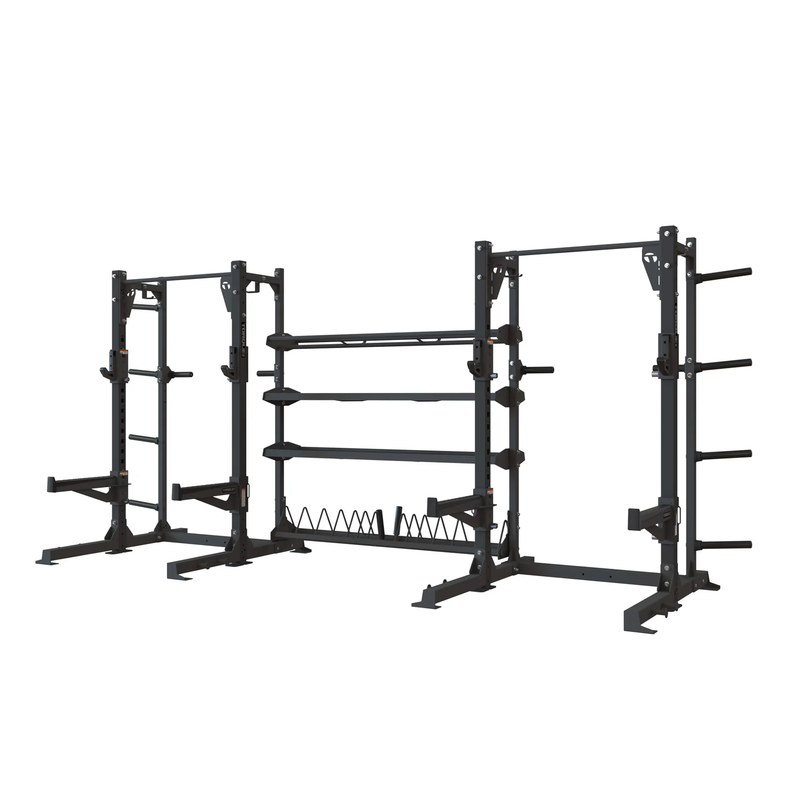 Torque 77 FT (2.1M) TR1 Double Half Rack with Storage