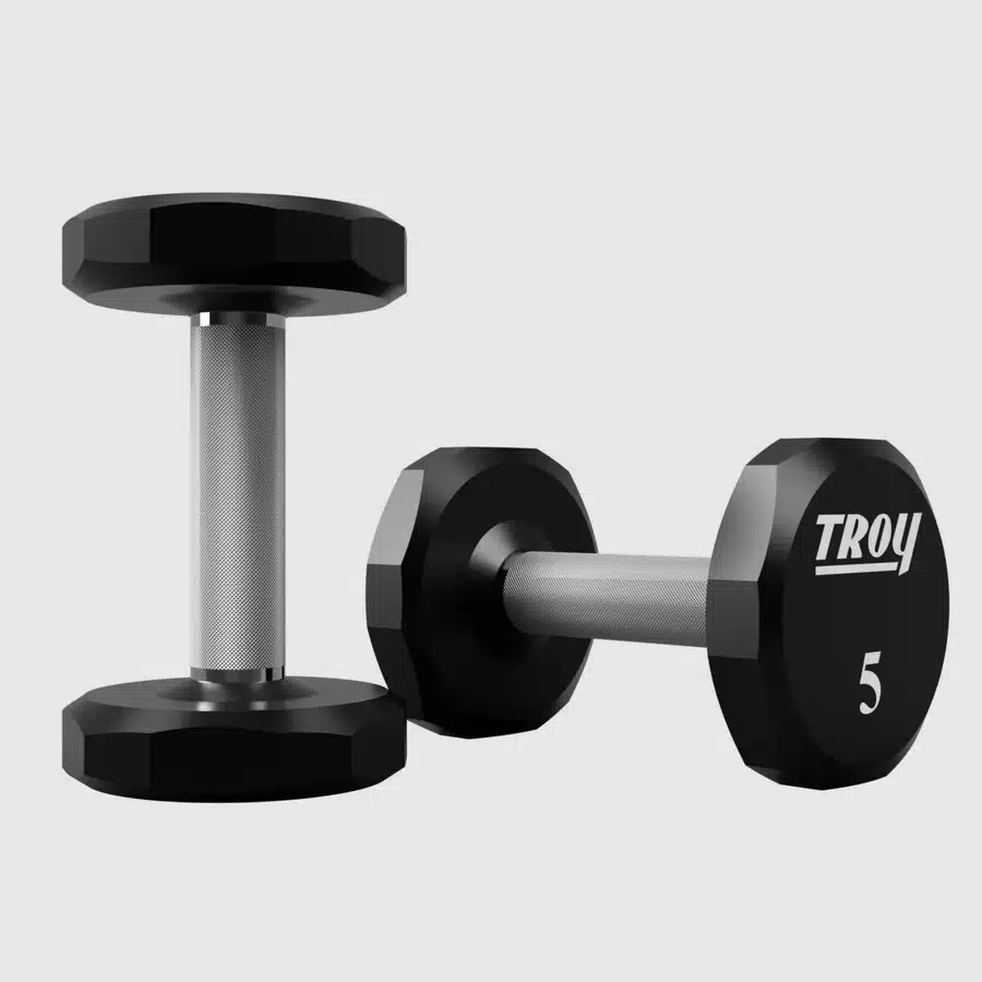 Troy 12 Sided Urethane Dumbbell