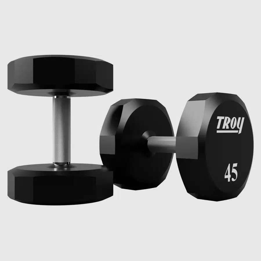 Troy 12 Sided Urethane Dumbbell - Image 10