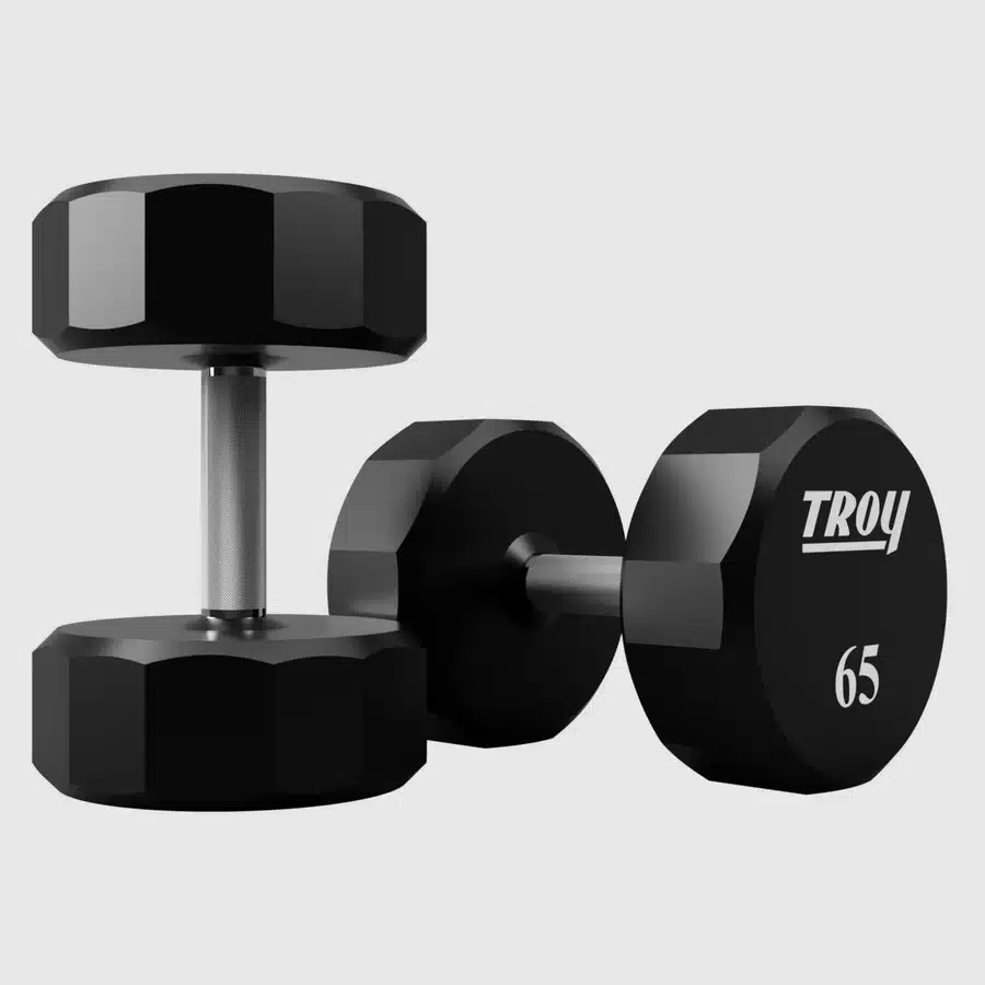 Troy 12 Sided Urethane Dumbbell - Image 14