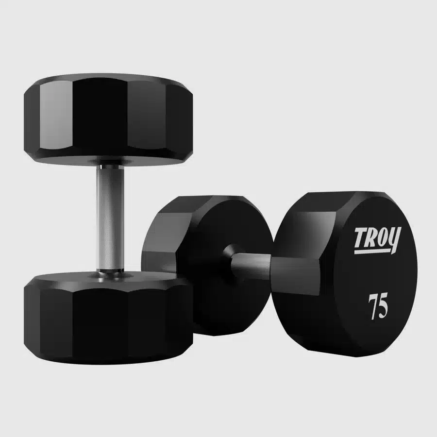 Troy 12 Sided Urethane Dumbbell - Image 16