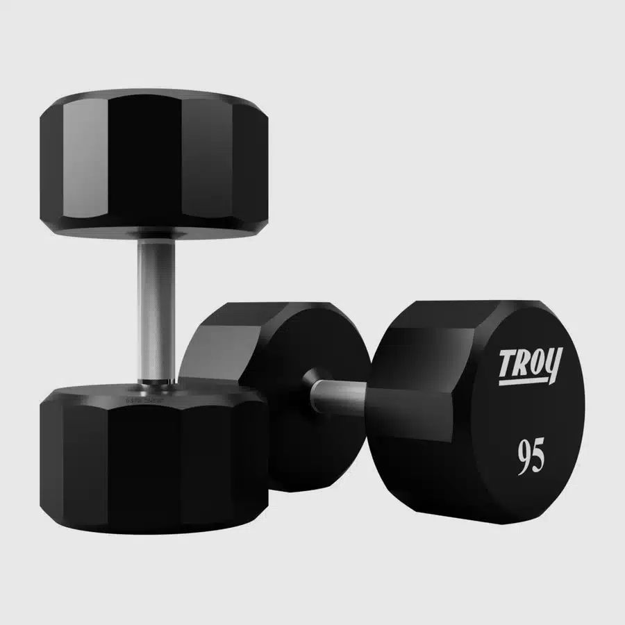 Troy 12 Sided Urethane Dumbbell - Image 20