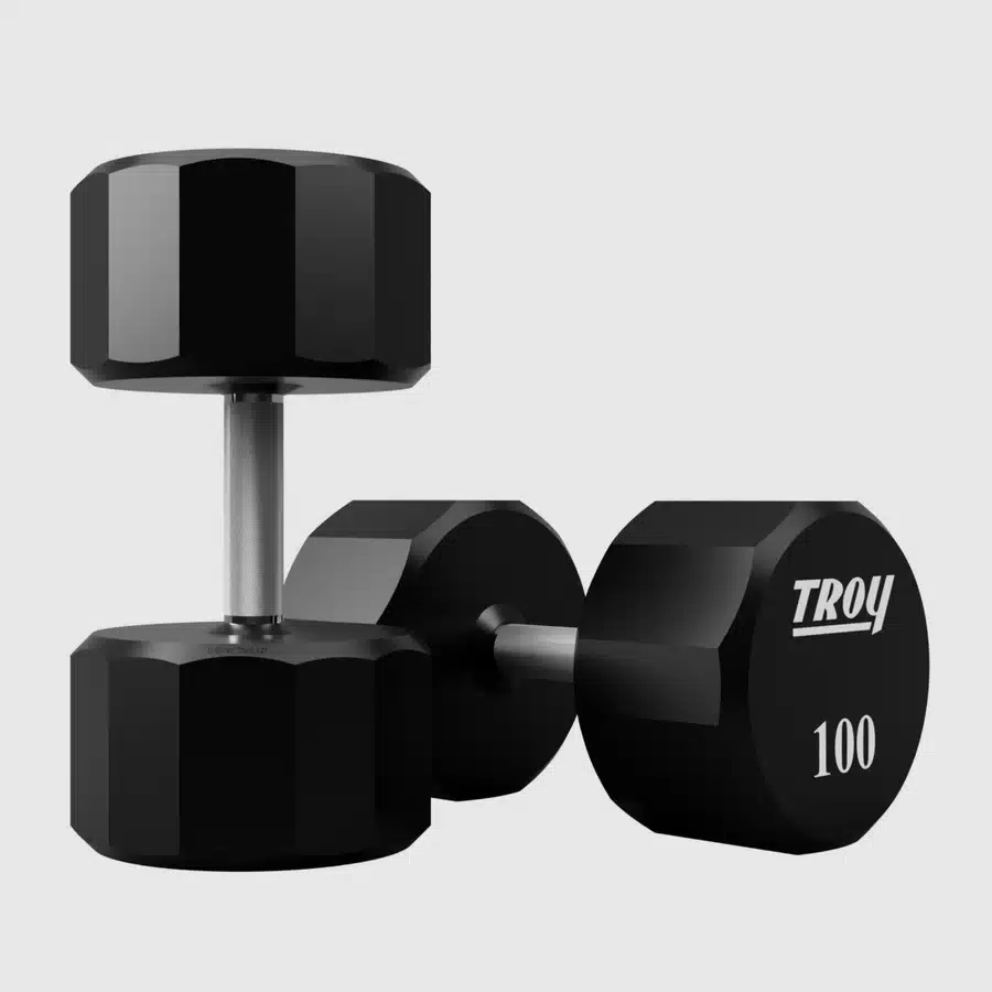 Troy 12 Sided Urethane Dumbbell - Image 21
