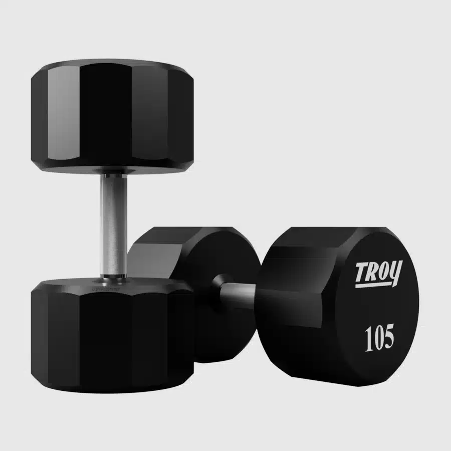 Troy 12 Sided Urethane Dumbbell - Image 22