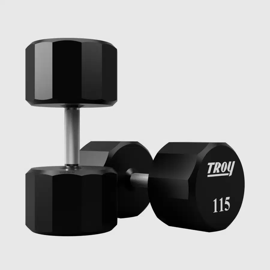 Troy 12 Sided Urethane Dumbbell - Image 24