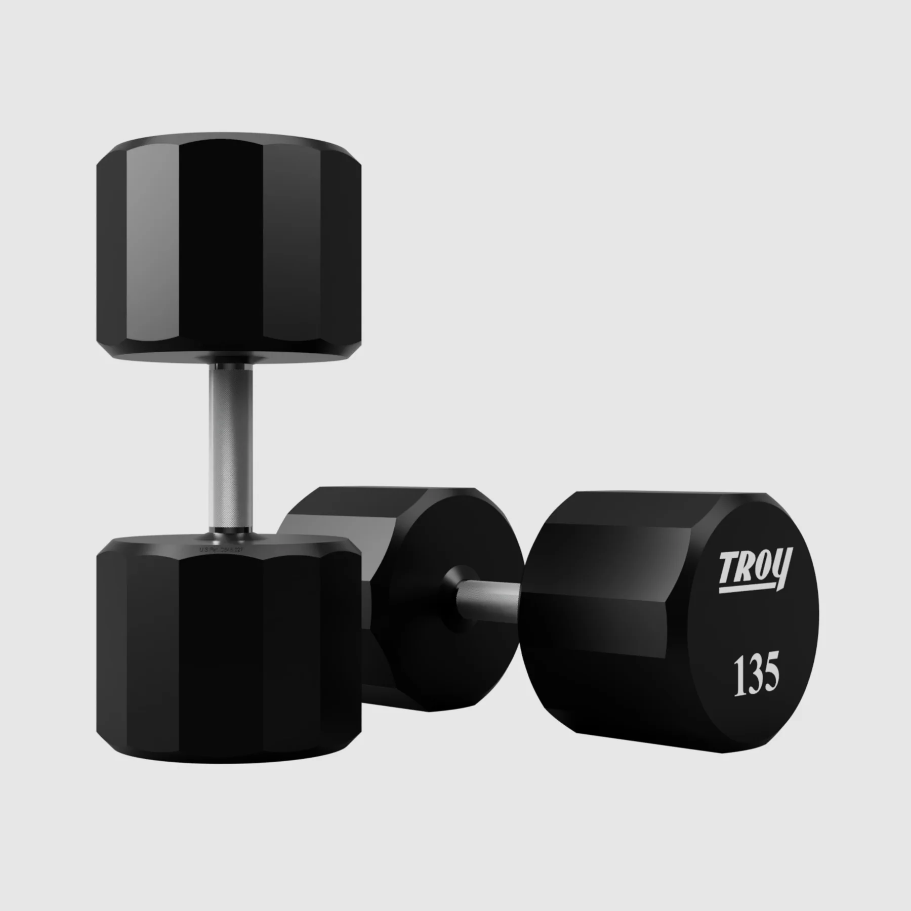 Troy 12 Sided Urethane Dumbbell - Image 28
