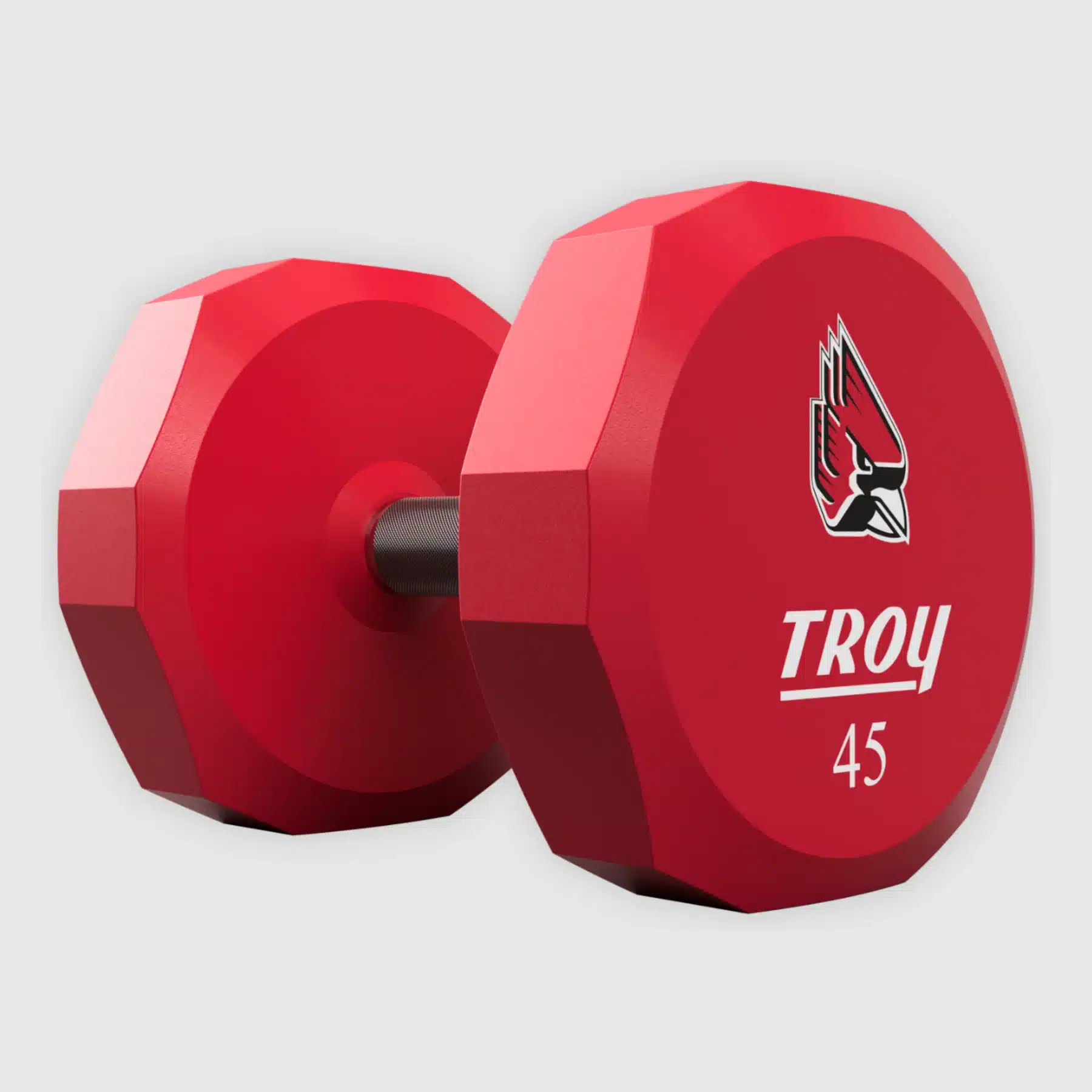 Troy 12 Sided Urethane Dumbbell - Logo - Image 7