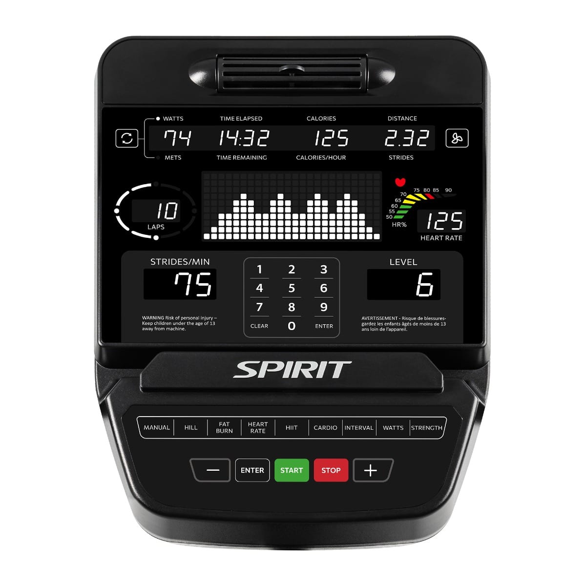 Spirit CE900 Elliptical - Image 2