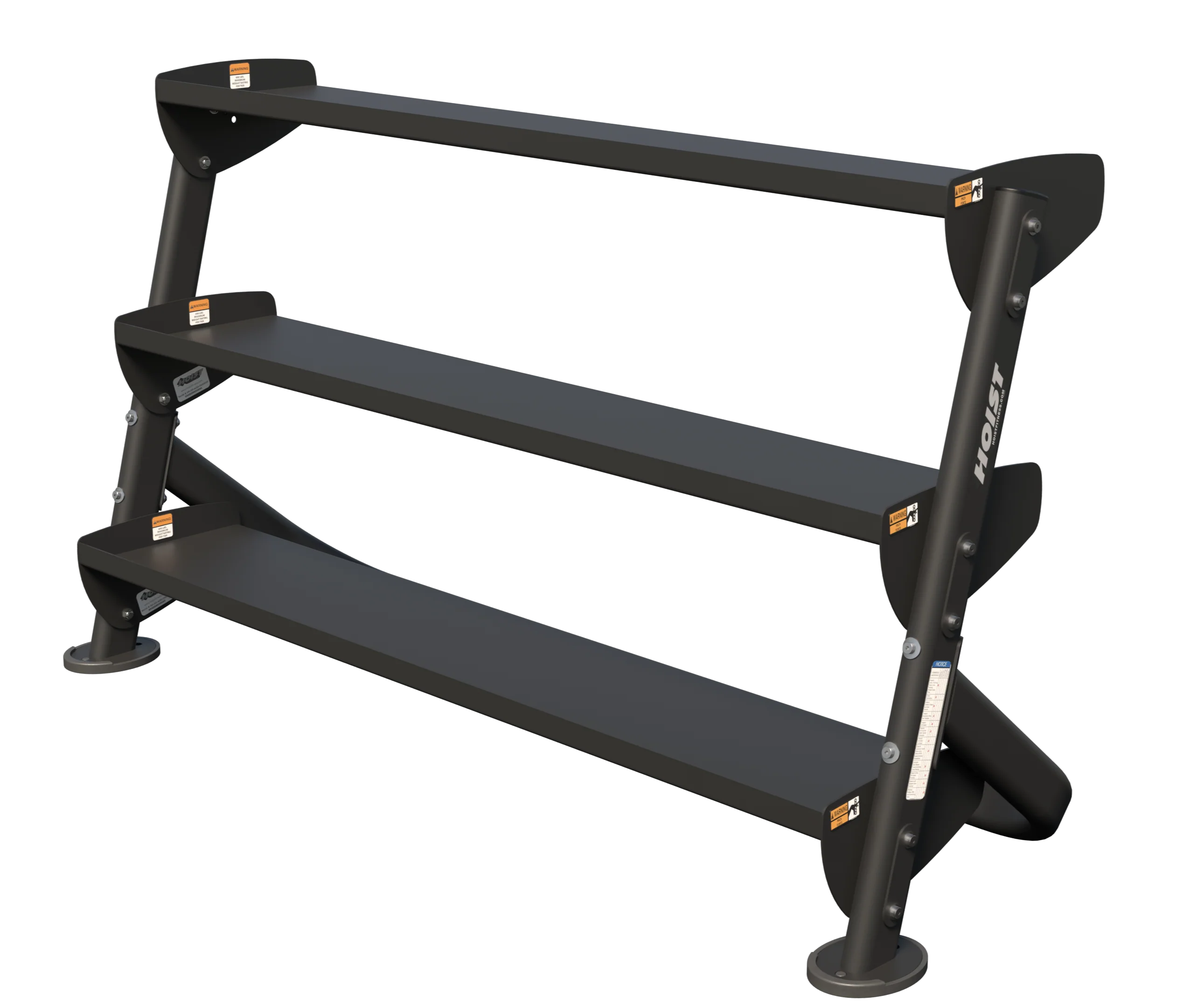 Hoist Fitness 60" Dumbbell Rack With OPT (3rd-Tier)
