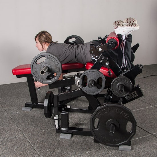 Power Lift Uni-Lateral Prone Leg Curl