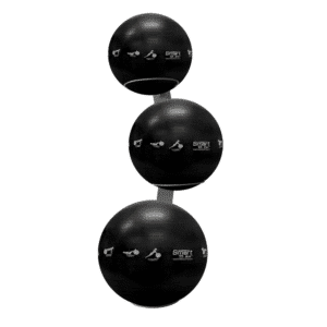 Prism Studio Self-Guided Stability Ball Rack, Wall Mounted Commercial Package