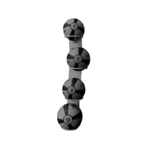 Prism Studio Medicine Ball Rack, Wall Mounted Commercial Package