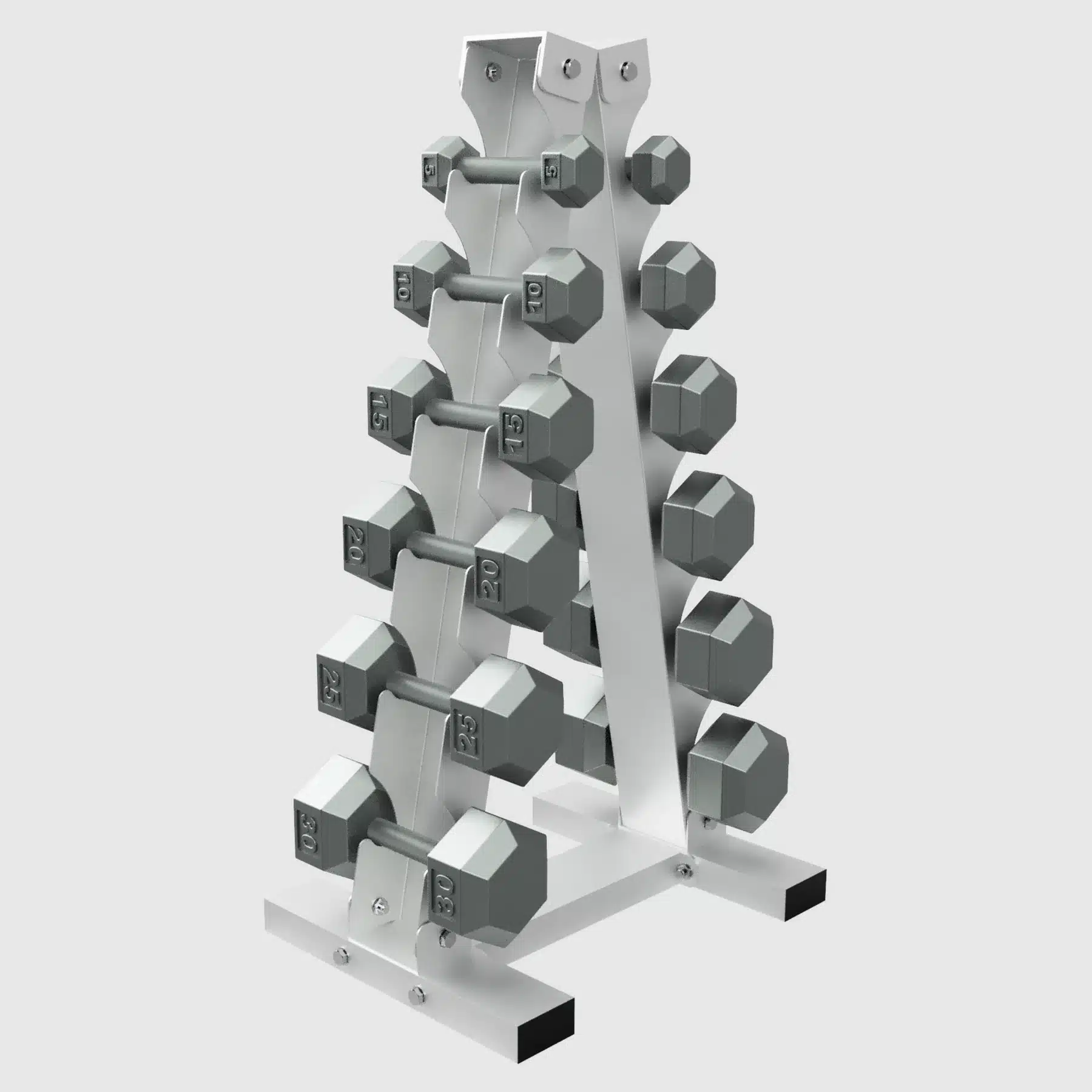 Troy USA “A” Frame 6 Pair Dumbbell Rack