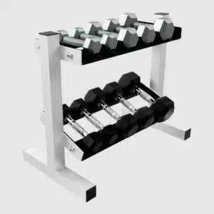 Troy USA Miniature 2 Tier, 5 Pair Dumbbell Rack