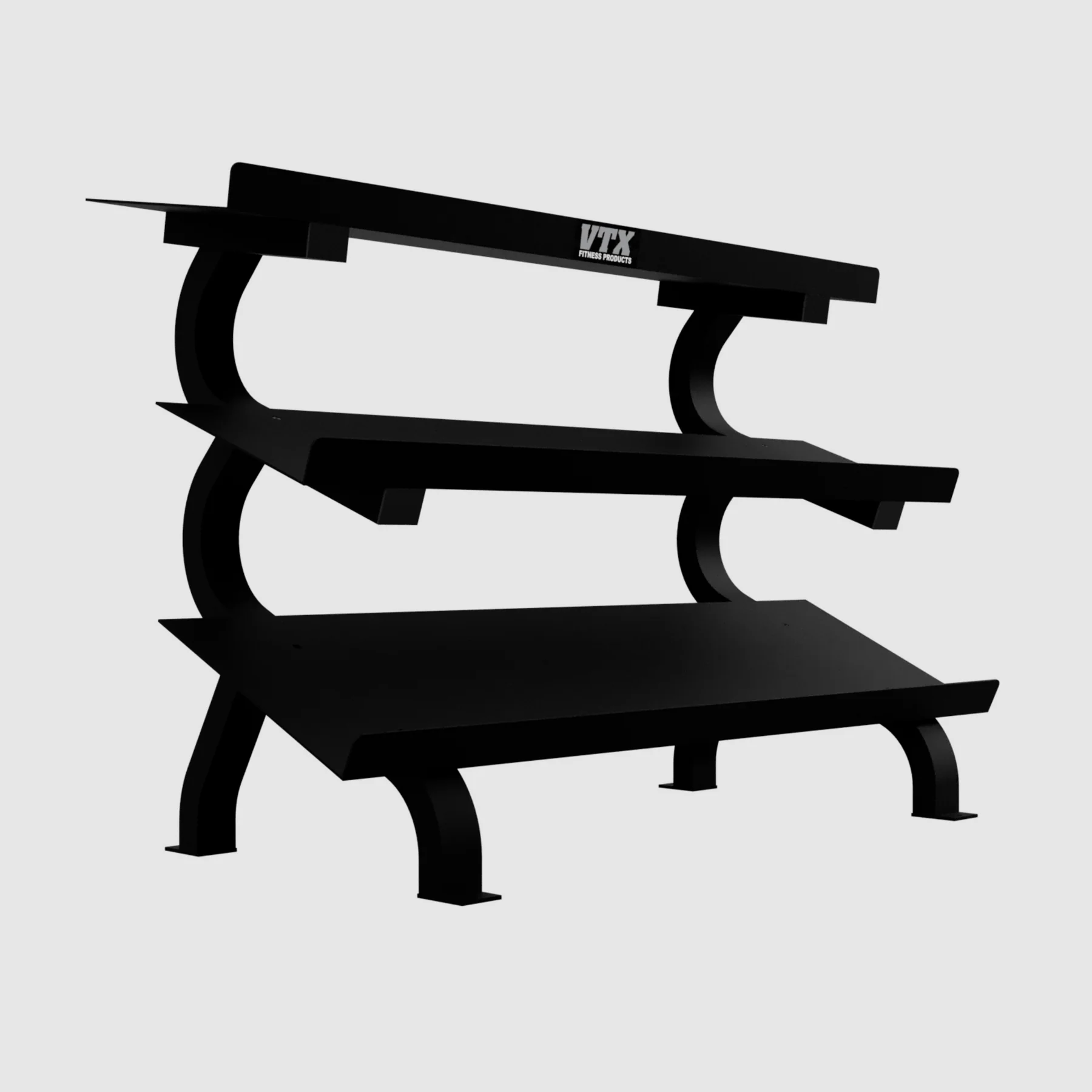 Troy VTX 3-Tier Dumbbell Shelf Rack - Image 4