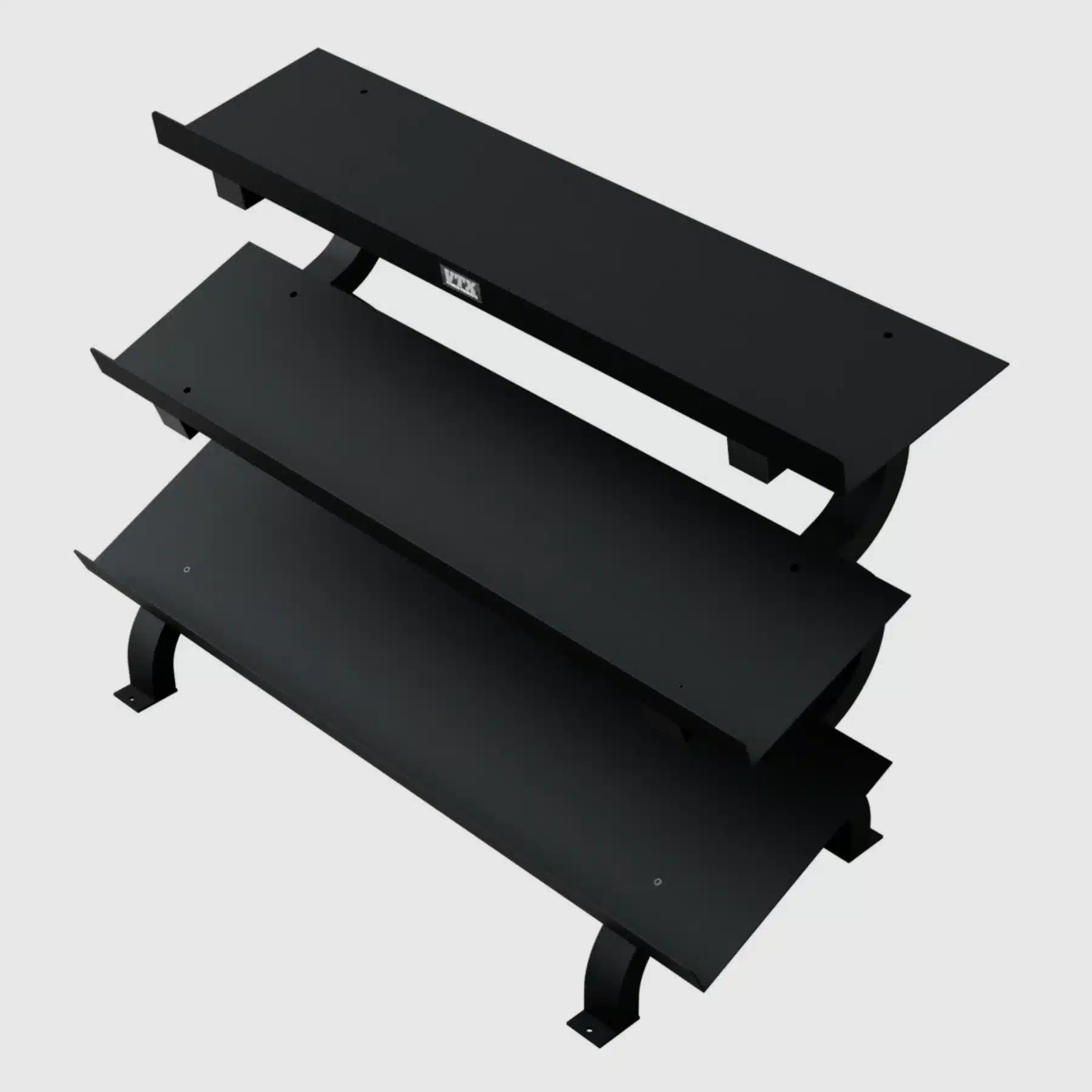 Troy VTX 3-Tier Dumbbell Shelf Rack - Image 2