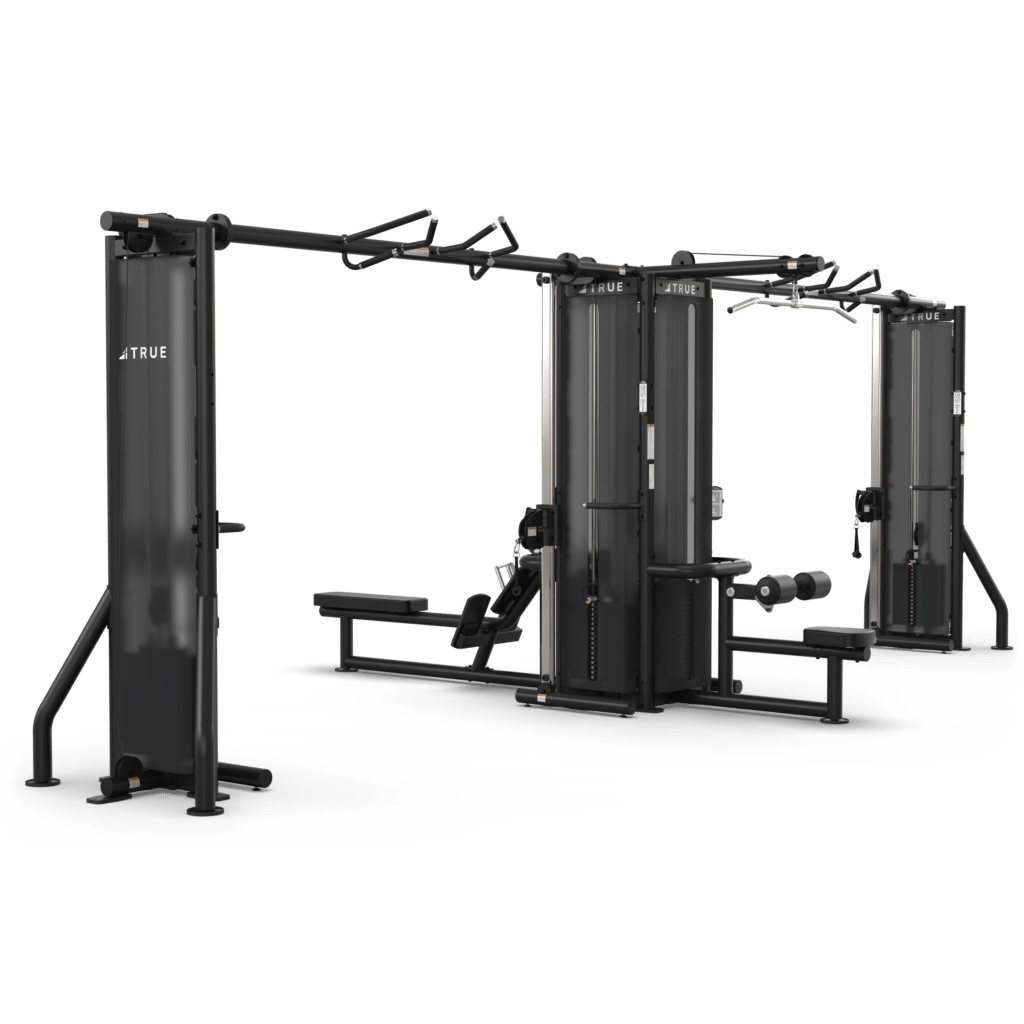 True Fitness Palladium TMS6000 Modular Frame With Dual Cable Crossovers